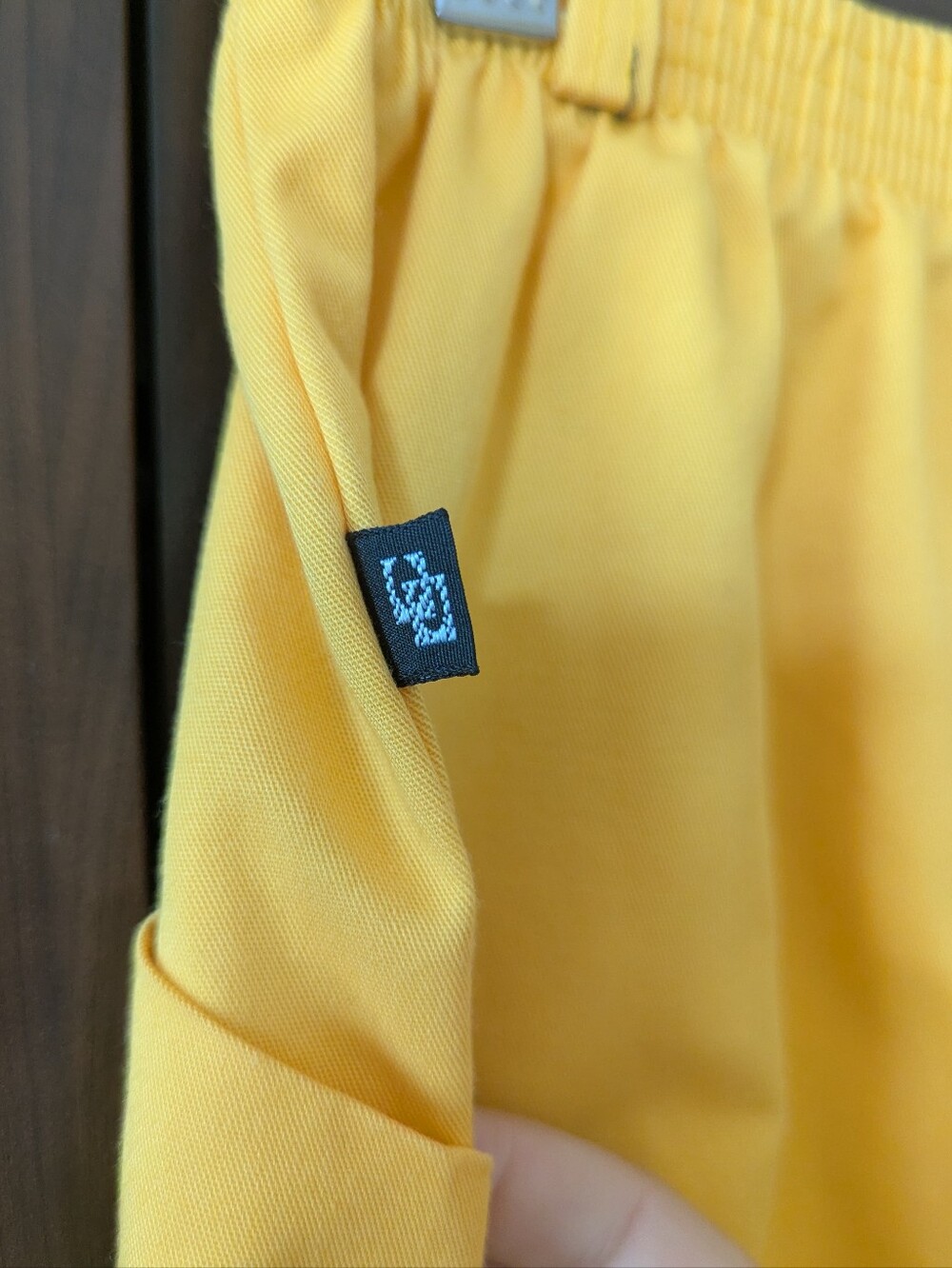 Vintage 70's Made In Canada Bright Yellow Skirt Pockets Midi Sz Small Medium - Picture 5 of 12